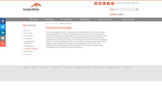 Employee homepage :: ArcelorMittal USA