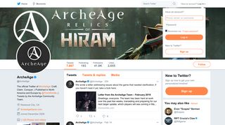 ArcheAge (@ArcheAge) | Twitter