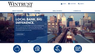 Wintrust Bank: Welcome