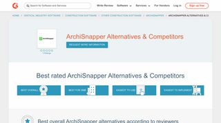 ArchiSnapper Alternatives & Competitors | G2 Crowd