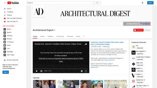 Architectural Digest - YouTube