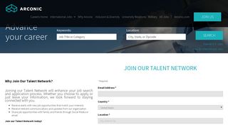 Join our Arconic Careers Site