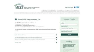 Illinois MCLE Requirements - MCLE Board