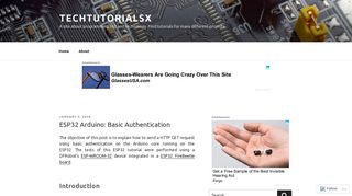 ESP32 Arduino: Basic Authentication – techtutorialsx