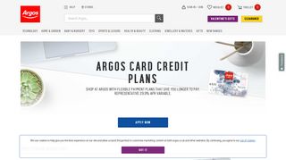 Argos Card | Go Argos