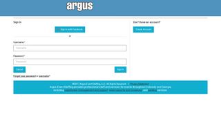 Argus Event Staffing - login