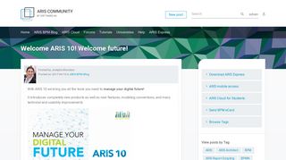 Welcome ARIS 10! Welcome future! | ARIS BPM Community