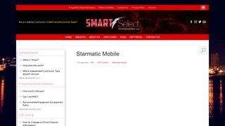 Starmatic Mobile – SmartSelect Technologies, LLC