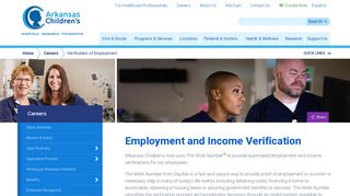 Employment Verification Requests | Arkansas Children's