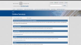 Online Services | Arkansas Judiciary