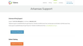 Arkansas Support – Tybera