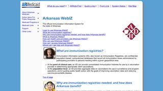 Arkansas WebIZ - Arkansas Medicaid - Arkansas.gov