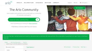 Solved: unable to log in to the Arlo website on my desktop... - Arlo ...