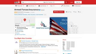 Armed Forces Insurance - 18 Reviews - Home & Rental Insurance ...