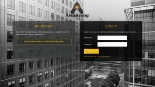 Log In - Armstrong International