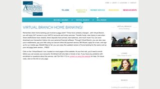 Virtual Branch Home Banking! | Armstrong Associates Federal Credit ...