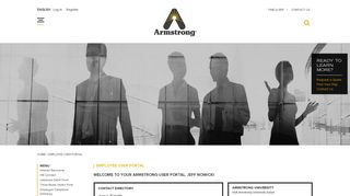 Employee User Portal | Armstrong International