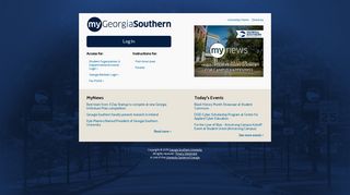 MyGeorgiaSouthern Portal - Georgia Southern University