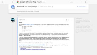 Problem with www.us.army.mil login - Google Product Forums
