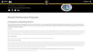 Rental Partnership Program :: JBLM ... - US Army Garrisons