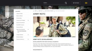 Army ROTC Scholarships