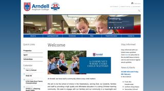 Arndell Anglican College: Welcome