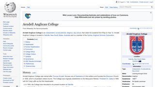 Arndell Anglican College - Wikipedia
