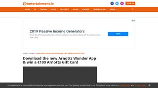 Download the new Arnotts Wonder App & win a €100 Arnotts Gift Card