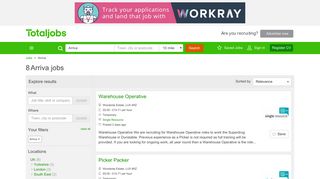 Arriva Jobs, Vacancies & Careers - totaljobs