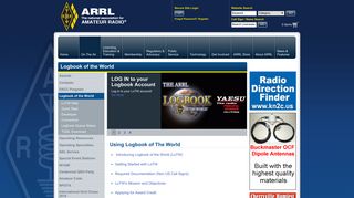 Logbook of the World - ARRL