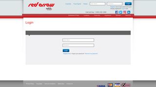 Login | Red Arrow