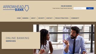 Online Banking Arrowhead Bank