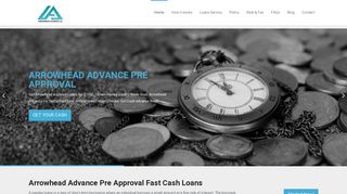Arrowhead Advance Pre Approval - A Good Way To Get Advance Loans