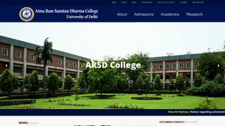 Atma Ram Sanatan Dharma College – University of Delhi