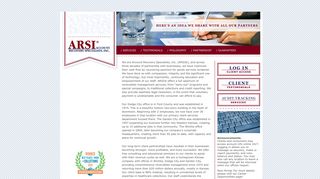 ARSI - Account Recovery Specialists, Inc. » Home