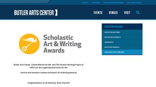 Scholastic Art & Writing | Butler Arts Center
