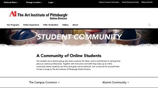 Student Community | The Art Institute of Pittsburgh-Online Division