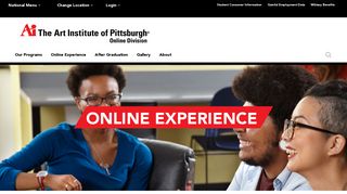 Online Experience | The Art Institute of Pittsburgh - Online Division