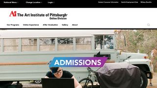 Admissions | The Art Institute of Pittsburgh - Online Division