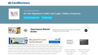 Art Van Signature Credit Card Login | Make a Payment - Card Reviews