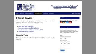 Internet Service - Arkansas Telephone Company