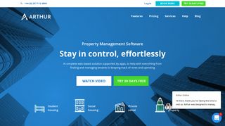 Arthur Online: Property Management Software