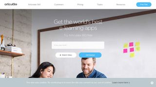 Articulate: E-Learning Software and Authoring Apps