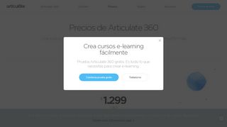 Pricing for Articulate 360 - Get All the E-Learning Software We Make