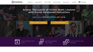 ArtistWorks | Music Lessons Online | Beginner to Advanced