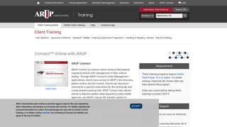Connect™ Online with ARUP | ARUP Laboratories