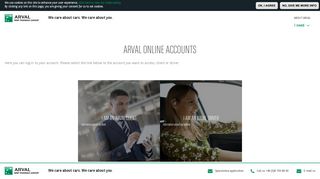 Arval online accounts | Arval Sweden
