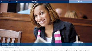 Personal Checking Accounts | Arvest Bank