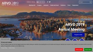 The Association for Research in Vision and Ophthalmology - ARVO