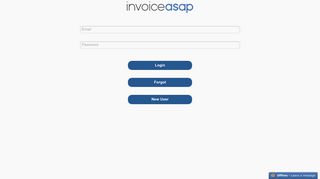 InvoiceASAP Login